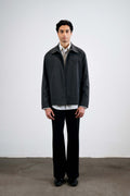 Merino Wool Jacket — Grey