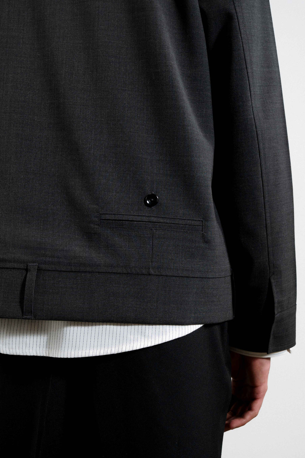 Merino Wool Jacket — Grey